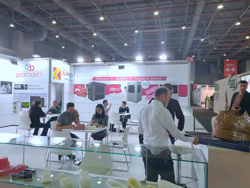 亮相土耳其AYSAF展 Kings工业级3D打印机在现场喜签三单 亮相土耳其AYSAF展 Kings工业级3D打印机在现场喜签三单