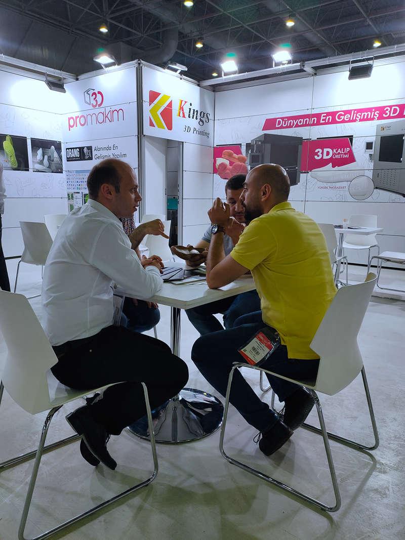 亮相土耳其AYSAF展 Kings工业级3D打印机在现场喜签三单 亮相土耳其AYSAF展 Kings工业级3D打印机在现场喜签三单